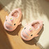 Sharkicks Basic - Invierno, Pantuflas de Tiburón Unicornio, Tacón Abierto